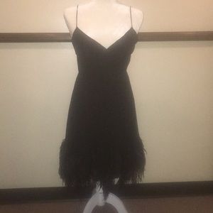 MilanZi Black Cocktail Dress